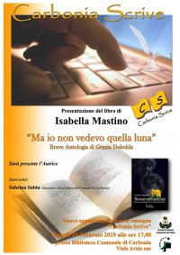 Ma io non vedevo quella luna - ISABELLA MASTINO