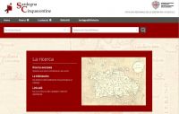 Home Page  del portale SardegnaCinquecentine